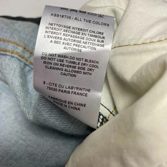 Koche striped wide leg jeans - Picture 6 of 16